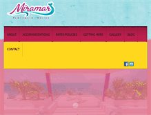 Tablet Screenshot of miramarbelize.com